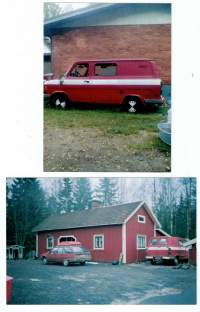 Vanhat autot: Esson säiliöauto, Ford Transit 1986, Citroen &quot; reppukatto.