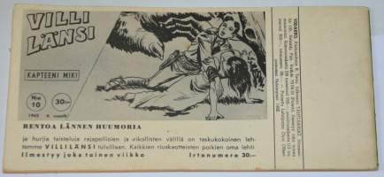 Viidakko 10 1962