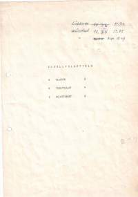 Lihateollisuuden tutkimuskeskus 25.2.1981. Pohjanmaan Liha / Vaasan valmistetehtaan suorituspalkkaus perusteet. Sivuja 8.