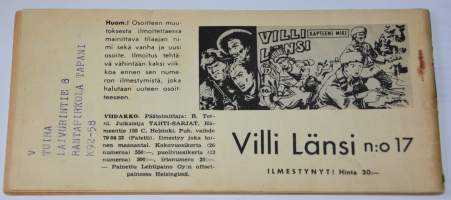Viidakko 17 1958