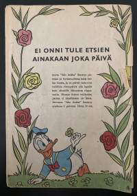 Aku Ankka - Mikki Hiiri ja kutsumaton vieras - N:o 8 B - 1957