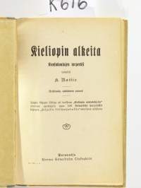 Kieliopin alkeita