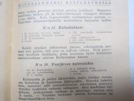 101 Herkkua liemistä leivoksiin - Kultanauha margariini mainoskirjanen