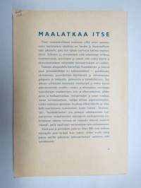 Maalatkaa itse siveltimellä, ruiskulla ja telalla