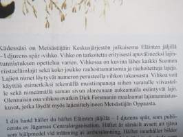 Eläinten jäljillä - I djurens spår -lajintunnistuksen opettelua varten