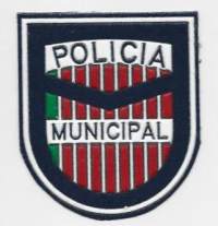 Policia Municipal (Municipal Police) Espania - poliisin  hihamerkki  - poliisi
