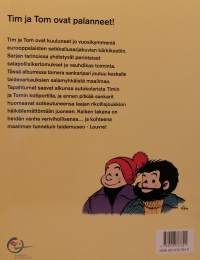 Tim ja Tom 1 Painajainen Louvressa -sarjakuva-albumi / comics album