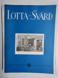 Lotta-Svärd -lehti vuosikerta 1935 irtolehtinä