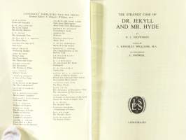 Dr. Jekyll and Mr. Hyde