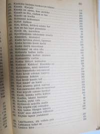 Valistuksen laulukirja, nuottipainos, sisältää nuottioppi-osuuden alussa, kaikki laulujen nimet näkyvät kuvissa -song book for schools, with introduction to music