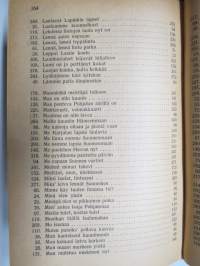 Valistuksen laulukirja, nuottipainos, sisältää nuottioppi-osuuden alussa, kaikki laulujen nimet näkyvät kuvissa -song book for schools, with introduction to music
