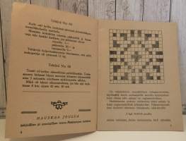 Ajanvietetehtävien erikoislehti-Ristisanoja,ym purtavaa N:o 18-19 13.12 1935