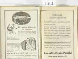 Kotilieden kalenteri 1928, toinen vuosikerta