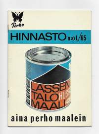 Perho   Hinnasto 1 / 1965