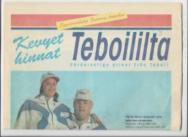 Kevyet hinnat Teboililta 1995