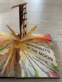 Astronauts on the Moon - The Story of the Apollo Moon Landings - A Hallmark Pop-Up Book