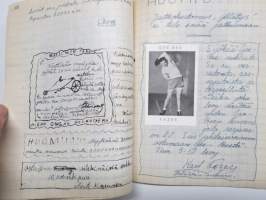 Nelonen 1939 nr 18 -koululaisten / perheen itsetehty lehti, jossa tekstejä, kuvitusta, leikkeitä, ajanvietettä ym. - ASA-radiomainos takasivulla