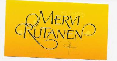 Mervi Rutanen - Ex Libris