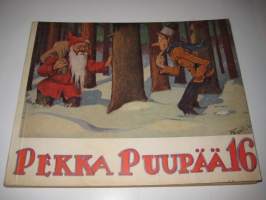 Pekka Puupää 16 -sarjakuva-albumi