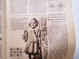 Virkkaus ja neuletyö 1948 nr 3 syysnumero