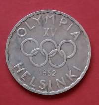 Hopeiset Suomen Juhlarahat - 500 markkaa - Helsingin olympiakista - 1952