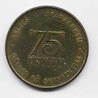 Skansen 75 år / 75 öringen poletti