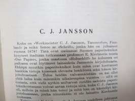 C.J. Jansson - Werkmeister, Tammerfors, Finnland - Tampereella vaikuttaneen alkuperältään saksalaisen paperinjalostusmestarin henkilöhistoriaa