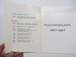 Puutarhakunta 1957-1967 -historiikki