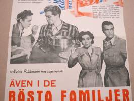 Sellaistakin sattuu - Även i de bästa familjer - Hannelore Schroth, Harry Liedtke, Käthe Haack, ohjaus Heinz Rühmann -elokuvajuliste / movie poster