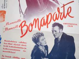 Mamsselli Bonaparte Mamsell - Edwige Feuillére, Raymond Rouleau, Guillaume De Sax, ohjaus Maurice Tournier -elokuvajuliste / movie poster