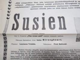 Susien sukua (Hal G. Everts), pääosassa koira Strongheart, ohjaus Laurence Trimble -elokuvajuliste / movie poster