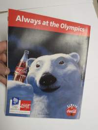 Lillehammer - The Official Olympic Programme - The XVII Olympic Winter Games 1994 -olympialaisten virallinen ohjelma, engalnninkielinen