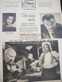 Elokuva-Aitta 1949 nr 19, Kansikuva Micehelle Morgan,  Birgit Kronström, Greta Garbo, Bob Hope, Cannes, ym.