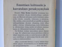 Esteettisen kulttuurin ja kasvatuksen peruskysymyksiä