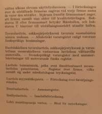 Suurmessut 1935 luettelo / katalog Stormässän