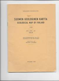 Suomen geologinen kartta Salo 1957