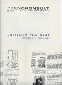 Keskuslämmityslaitokset - siirtyminen halko- ja hiililämmitykseen 1935