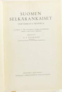 Suomen selkärankaiset – Vertebrata Fennica