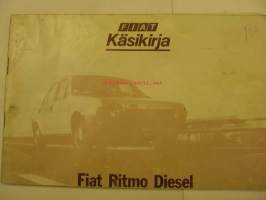 Fiat Ritmo Diesel vm. 1982 käsikirja