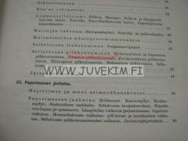 Paperin ja kartongin valmistus