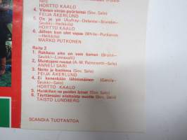 Hortto Kaalo - Hai Hortto Kaalot, Scandia / Sävel MSE 2078 -C-kasetti / C-cassette