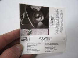 Leif Wager - romanssi,  K-Tel Classic 047 -C-kasetti / C-cassette