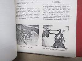 Volvo PV 444-445 Verkstadshandbok -korjaamokirja -ruotsinkielinen, KOPIO + PV 444 D Instruktionbok käyttöohjekirja kopiona, ruotsinkielinen