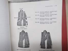 Volvo PV 444-445 Verkstadshandbok -korjaamokirja -ruotsinkielinen, KOPIO + PV 444 D Instruktionbok käyttöohjekirja kopiona, ruotsinkielinen