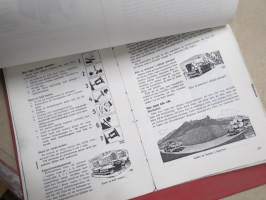 Volvo PV 444-445 Verkstadshandbok -korjaamokirja -ruotsinkielinen, KOPIO + PV 444 D Instruktionbok käyttöohjekirja kopiona, ruotsinkielinen