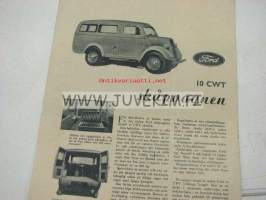 Ford-nytt 1949 (henkilö- ja kuorma-autot) -myyntiesite