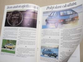 Citroën Visa II Super E. 1982 / 1983 -myyntiesite / sales brochure