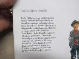 Ihmisiä Iijoen törmällä, kuvittanut Matti Luohi