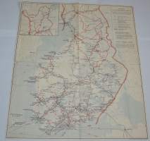 Suomen kulkuneuvojen kartta 1957