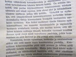 Kansalainen, harkitse ketä äänestät! - Kansallisen Kokoomuspuolueen johtavat periaatteet. -vaalimainos / pamfletti 1924?